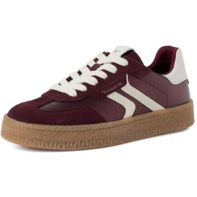 Tamaris Damen Sneaker Leder, rot, 42 EU Tamaris Damen Sneaker Leder, rot, 42 EU