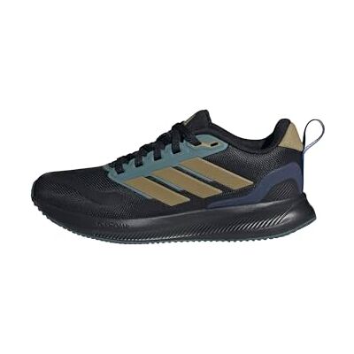 adidas Unisex Kinder RUNFALCON 5 Shoes JUNIOR, core Black/Khaki/preloved Teal, 38 EU adidas Unisex Kinder RUNFALCON 5 Shoes JUNIOR, core Black/Khaki/preloved Teal, 38 EU