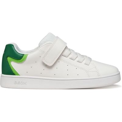Geox JUNIOR Boy J ECLYPER Boy A Sneakers White/Green 31_EU Geox JUNIOR Boy J ECLYPER Boy A Sneakers White/Green 31_EU
