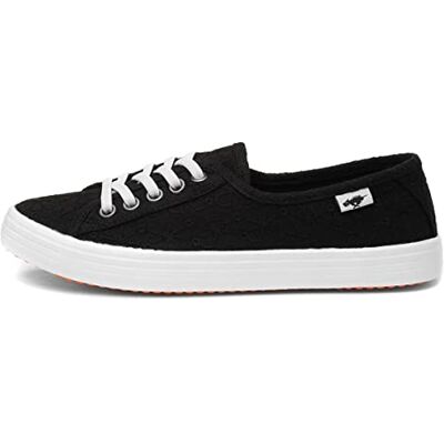 Rocket Dog Chow Chow Damen Segeltuchschuh, Weiß, Schwarz, 38 EU Rocket Dog Chow Chow Damen Segeltuchschuh, Weiß, Schwarz, 38 EU