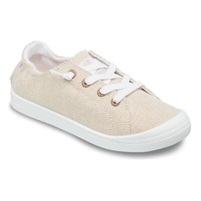 Roxy Damen Bayshore Plus Sneaker, Beige, 37 EU Roxy Damen Bayshore Plus Sneaker, Beige, 37 EU
