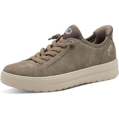 Jana Damen Step IN Sneaker leicht und flexibel zum Hineinschlüpfen Vegan, Grau (Stone), 36 EU Jana Damen Step IN Sneaker leicht und flexibel zum Hineinschlüpfen Vegan, Grau (Stone), 36 EU