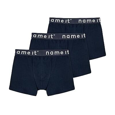 NAME IT Jungen Nkmboxer 3p Noos Unterhose, Dark Sapphire, 86 EU NAME IT Jungen Nkmboxer 3p Noos Unterhose, Dark Sapphire, 86 EU