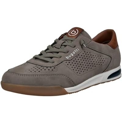 bugatti man Herren Low-Top Sneaker, Männer Sneaker, Wechselfußbett,Freizeitschuhe,Laufschuhe,Freizeit,leger,sportlich,Men,Taupe (1400),41 EU/EU UK bugatti man Herren Low-Top Sneaker, Männer Sneaker, Wechselfußbett,Freizeitschuhe,Laufschuhe,Freizeit,leger,sportlich,Men,Taupe (1400),41 EU/EU UK