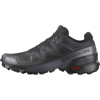 Salomon Speedcross Women's Trail Running Shoes, Grip, Stability, and Fit, Black, 4.5 Salomon Speedcross Women's Trail Running Shoes, Grip, Stability, and Fit, Black, 4.5