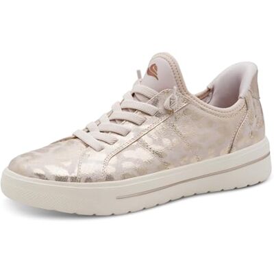 Jana Damen Sneaker Low Vegan 8-23764-45 Rosegold Leo (rosa, 37 EU) Jana Damen Sneaker Low Vegan 8-23764-45 Rosegold Leo (rosa, 37 EU)