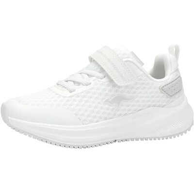 KangaROOS K-RDK Fam EV Sneaker, White/Nimbus Cloud, 38 EU KangaROOS K-RDK Fam EV Sneaker, White/Nimbus Cloud, 38 EU