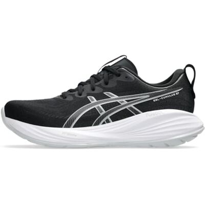 ASICS Women's Gel-Cumulus 27 Running Shoes, Black/Concrete, 37 EU ASICS Women's Gel-Cumulus 27 Running Shoes, Black/Concrete, 37 EU