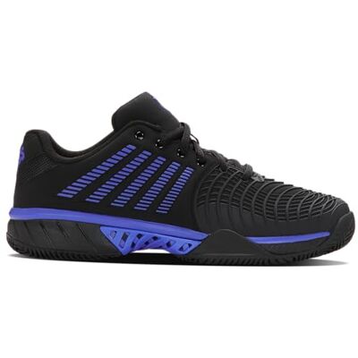 K-Swiss Herren Express Light 3 Clay Tennis Shoe, Black/Dazzling Blue, 41 EU K-Swiss Herren Express Light 3 Clay Tennis Shoe, Black/Dazzling Blue, 41 EU