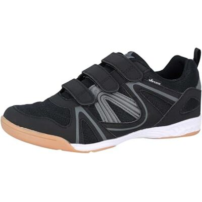 Lico Unisex Fit Indoor V Hallenturnschuh, schwarz grau, 45 EU Lico Unisex Fit Indoor V Hallenturnschuh, schwarz grau, 45 EU