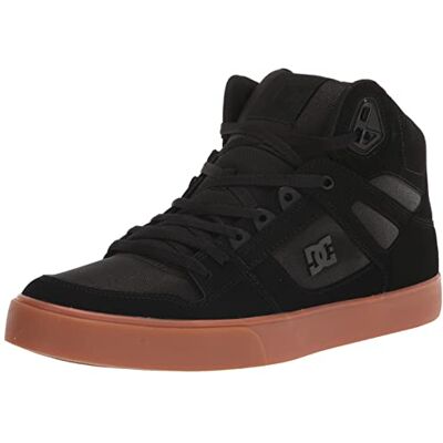 DC Shoes Herren Pure High-top Wc Schuh, Black Gum, 39 EU DC Shoes Herren Pure High-top Wc Schuh, Black Gum, 39 EU