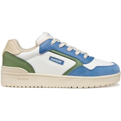Geox JUNIOR Boy J WASHIBA Boy D Sneakers White/DK Sky 36_EU Geox JUNIOR Boy J WASHIBA Boy D Sneakers White/DK Sky 36_EU