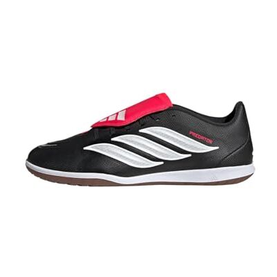 adidas Unisex Predator Club Sala Fold-Over Tongue Indoor Football Shoes, core Black/FTWR White/Lucid red, 39 1/3 EU adidas Unisex Predator Club Sala Fold-Over Tongue Indoor Football Shoes, core Black/FTWR White/Lucid red, 39 1/3 EU