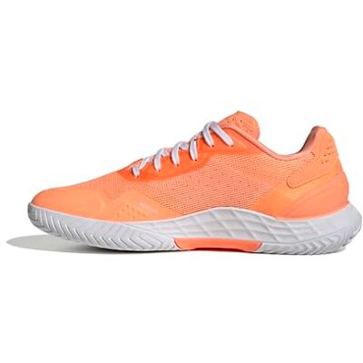 adidas Damen Defiant Speed 2 Tennis Shoes, Beam orange/Crystal Sky/FTWR White, 38 EU adidas Damen Defiant Speed 2 Tennis Shoes, Beam orange/Crystal Sky/FTWR White, 38 EU