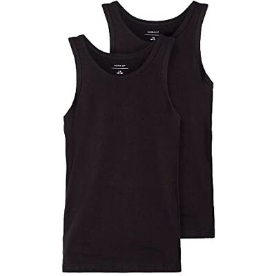 NAME IT Jungen Nkmtank Top 2p Noos Unterhose, Schwarz, 86 EU NAME IT Jungen Nkmtank Top 2p Noos Unterhose, Schwarz, 86 EU
