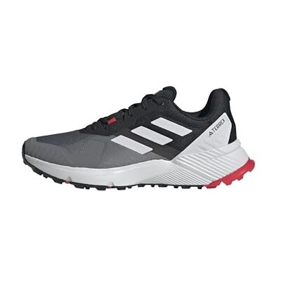 adidas Herren Terrex Soulstride Trail Running Shoes, Grey Four/Dash Grey/Pure Ruby, 38 2/3 EU adidas Herren Terrex Soulstride Trail Running Shoes, Grey Four/Dash Grey/Pure Ruby, 38 2/3 EU