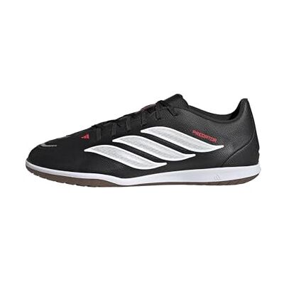 adidas Unisex Predator Club Sala Indoor Football Shoes, Core Black/FTWR White/Lucid Red, 46 2/3 EU adidas Unisex Predator Club Sala Indoor Football Shoes, Core Black/FTWR White/Lucid Red, 46 2/3 EU