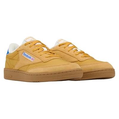 Reebok Club C 85 Unisex, Gritgold Optimumblue Gum, 37.5 EU Reebok Club C 85 Unisex, Gritgold Optimumblue Gum, 37.5 EU