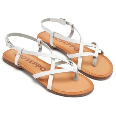 GIOSEPPO Damen Lelex Sandale, weiß, 37 EU GIOSEPPO Damen Lelex Sandale, weiß, 37 EU