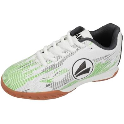 JAKO Unisex Kinder J-SI Stepover Hallenturnschuh, White Neon Green, 37 EU JAKO Unisex Kinder J-SI Stepover Hallenturnschuh, White Neon Green, 37 EU