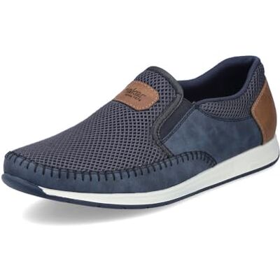Rieker Herren Low-Top Sneaker 11954, Männer Halbschuhe,Sportschuhe,Freizeitschuhe,Turnschuhe,Laufschuhe,straßenschuhe,blau (14),44 EU / 9.5 UK Rieker Herren Low-Top Sneaker 11954, Männer Halbschuhe,Sportschuhe,Freizeitschuhe,Turnschuhe,Laufschuhe,straßenschuhe,blau (14),44 EU / 9.5 UK