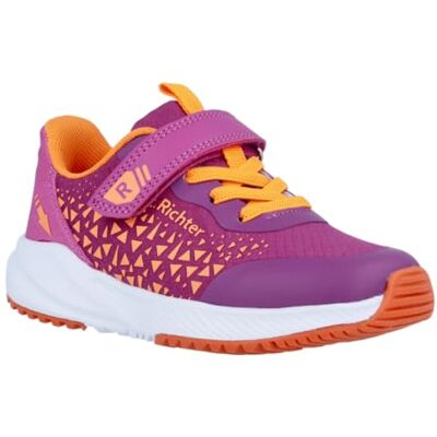 Richter Kinderschuhe Buddy Sneaker, Fuchsia/Nectarine, 30 EU Richter Kinderschuhe Buddy Sneaker, Fuchsia/Nectarine, 30 EU