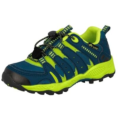 Lico Unisex Kinder Fremont Trekking Wanderhalbschuhe, Petrol Lemon, numeric_30,numeric_30,numeric_30 EU Lico Unisex Kinder Fremont Trekking Wanderhalbschuhe, Petrol Lemon, numeric_30,numeric_30,numeric_30 EU