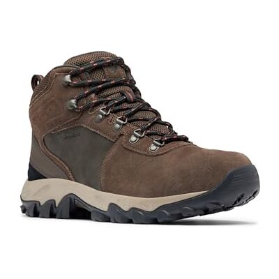 Columbia Men's Newton Ridge Plus II Suede Waterproof Hiking Boot, Cordovan/Spice, 7 Wide Columbia Men's Newton Ridge Plus II Suede Waterproof Hiking Boot, Cordovan/Spice, 7 Wide