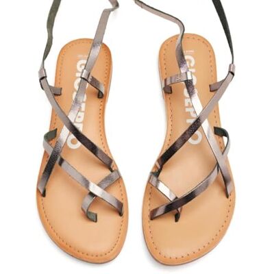 GIOSEPPO Damen Lussat Sandale, Bleifarben, 37 EU GIOSEPPO Damen Lussat Sandale, Bleifarben, 37 EU