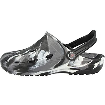Chung Shi Unisex Dux Clogs, Schwarz/Grau/Weiss, 36/37 EU (XS) Chung Shi Unisex Dux Clogs, Schwarz/Grau/Weiss, 36/37 EU (XS)