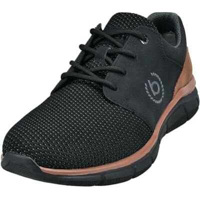 bugatti man Herren Low-Top Sneaker, Männer Sneaker, Wechselfußbett,sportlich,maennlich,Men's,Men,Halbschuhe,Sportschuhe,Black (1000),40 EU/EU UK bugatti man Herren Low-Top Sneaker, Männer Sneaker, Wechselfußbett,sportlich,maennlich,Men's,Men,Halbschuhe,Sportschuhe,Black (1000),40 EU/EU UK