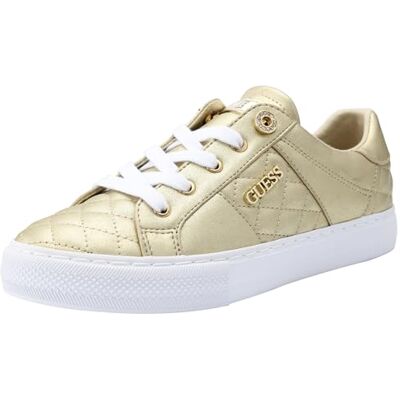 GUESS Loven Sneaker für Damen, Gold 710, 37.5 EU GUESS Loven Sneaker für Damen, Gold 710, 37.5 EU
