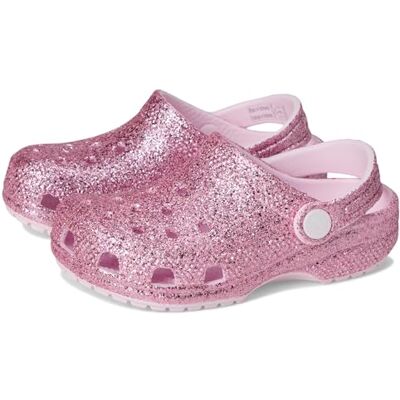 Crocs Classic Chunky Glitter Clog T, Pink Milk, 37 EU Child, Pink Milk, 4 UK Child Crocs Classic Chunky Glitter Clog T, Pink Milk, 37 EU Child, Pink Milk, 4 UK Child