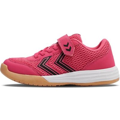 hummel Kids Multiplay Flex Velcro Handball Shoe, Pink, Size 30 hummel Kids Multiplay Flex Velcro Handball Shoe, Pink, Size 30