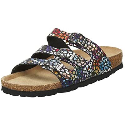 Rohde Damen, Frauen, Klassische Sandalen, Sandalen,Pantoletten,Sommerschuhe,Hausschuhe,Kork-fußbett,Multicolor,37 EU / 4 UK Rohde Damen, Frauen, Klassische Sandalen, Sandalen,Pantoletten,Sommerschuhe,Hausschuhe,Kork-fußbett,Multicolor,37 EU / 4 UK