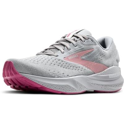 Brooks Damen Adrenaline GTS 24 Supportive Running Shoe, Legierung/Weiß/Zephyr, 7.5 X-Wide Brooks Damen Adrenaline GTS 24 Supportive Running Shoe, Legierung/Weiß/Zephyr, 7.5 X-Wide