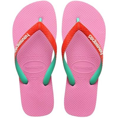 Havaianas Top Mix Unisex FlipFlop Pink Lemonade 33 EU Havaianas Top Mix Unisex FlipFlop Pink Lemonade 33 EU