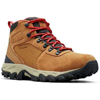 Columbia Herren Newton Ridge Plus Ii Suede Waterproof Wanderschuh, Elk/Mountain Red, 42.5 EU Weit Columbia Herren Newton Ridge Plus Ii Suede Waterproof Wanderschuh, Elk/Mountain Red, 42.5 EU Weit