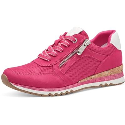 MARCO TOZZI Damen Sneaker flach Vegan Freizeit, Rosa (Pink Comb), 36 EU MARCO TOZZI Damen Sneaker flach Vegan Freizeit, Rosa (Pink Comb), 36 EU