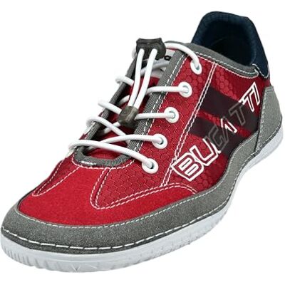 bugatti man Herren Low-Top Sneaker, Männer Schnürer, Wechselfußbett,Sportschuhe,Freizeitschuhe,Turnschuhe,Laufschuhe,leger,red (3000),40 EU/EU UK bugatti man Herren Low-Top Sneaker, Männer Schnürer, Wechselfußbett,Sportschuhe,Freizeitschuhe,Turnschuhe,Laufschuhe,leger,red (3000),40 EU/EU UK