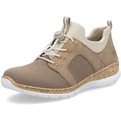 Rieker Damen Low-Top Sneaker N4290, Frauen Halbschuhe,Strassenschuhe,Sportschuhe,Freizeitschuhe,Turnschuhe,Laufschuhe,braun (20),40 EU / 6.5 UK Rieker Damen Low-Top Sneaker N4290, Frauen Halbschuhe,Strassenschuhe,Sportschuhe,Freizeitschuhe,Turnschuhe,Laufschuhe,braun (20),40 EU / 6.5 UK