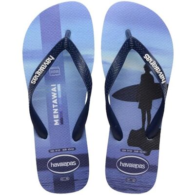 Havaianas Top Surfer I Herren Flip Flops Lavendelblau 37/38 EU Havaianas Top Surfer I Herren Flip Flops Lavendelblau 37/38 EU