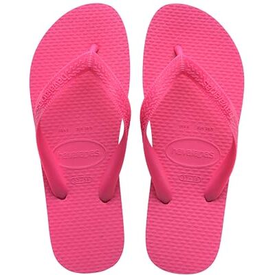 Havaianas Top Color, Bequeme, Robuste und Leichte Badelatschen, Rutschfeste Sohlen, Unisex Erwachsene, Pink Flux Pink Flux, 39/40 EU Havaianas Top Color, Bequeme, Robuste und Leichte Badelatschen, Rutschfeste Sohlen, Unisex Erwachsene, Pink Flux Pink Flux, 39/40 EU