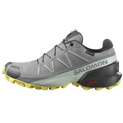 Salomon Speedcross Gore-Tex wasserdichte Damen Trail-Laufschuhe, Wetterschutz, Aggressiver Grip, Präzise Passform, Sharkskin, 38 Salomon Speedcross Gore-Tex wasserdichte Damen Trail-Laufschuhe, Wetterschutz, Aggressiver Grip, Präzise Passform, Sharkskin, 38
