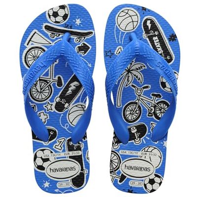 Havaianas Kids Athletic Jungen FlipFlop White/Blue 25 EU Havaianas Kids Athletic Jungen FlipFlop White/Blue 25 EU