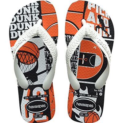 Havaianas Kids Athletic Jungen FlipFlop New Graphite/White 23 EU Havaianas Kids Athletic Jungen FlipFlop New Graphite/White 23 EU