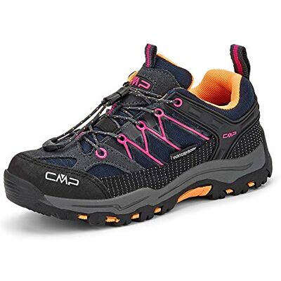 CMP Kids Rigel Low Trekking Shoes Wp Jungen Trekking-Schuhe, Anthrazit Pink Antracite Bouganville, 35 EU CMP Kids Rigel Low Trekking Shoes Wp Jungen Trekking-Schuhe, Anthrazit Pink Antracite Bouganville, 35 EU