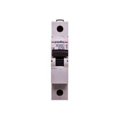 Legrand , RX3 Leitungsschutzschalter, thermisch-magnetischer Schutzschalter, B-Charakteristik, 25A, 1-polig, 6000A Ausschaltvermögen, 230/400VAC, 1TE, 419138 Legrand , RX3 Leitungsschutzschalter, thermisch-magnetischer Schutzschalter, B-Charakteristik, 25A, 1-polig, 6000A Ausschaltvermögen, 230/400VAC, 1TE, 419138