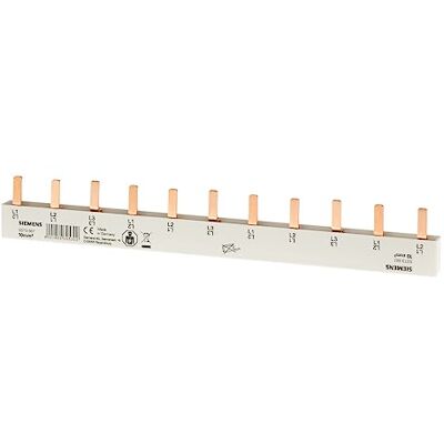 Siemens StiftSammelschiene, 10QMM Anschluss: 3PH 5ST3667 Siemens StiftSammelschiene, 10QMM Anschluss: 3PH 5ST3667