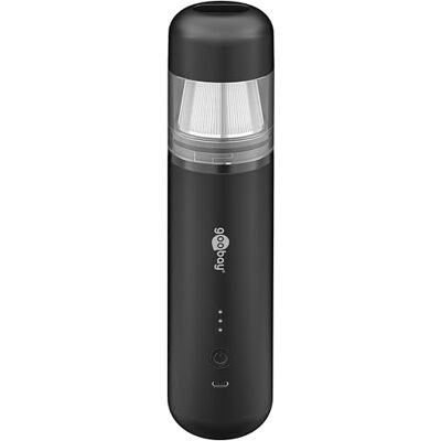 goobay Mini-Staubsauger Superior/Akku-Handstaubsauger für Auto, Haus, Wohnmobil, 120W, 7 Düsen, 3 Bürsten/Ideal für Tastaturen und schwer zugängliche Ecken, Gebläsefunktion 77829 goobay Mini-Staubsauger Superior/Akku-Handstaubsauger für Auto, Haus, Wohnmobil, 120W, 7 Düsen, 3 Bürsten/Ideal für Tastaturen und schwer zugängliche Ecken, Gebläsefunktion 77829